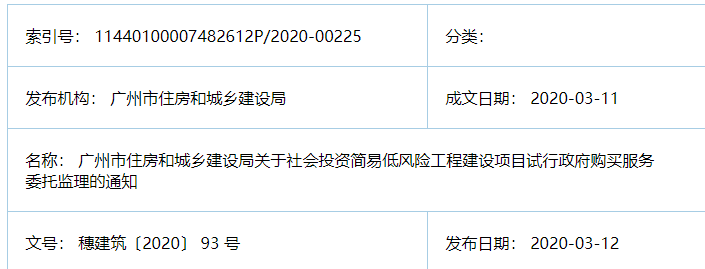 又一省發(fā)文：不再強(qiáng)制監(jiān)理，部分項(xiàng)目可由建設(shè)單位自管