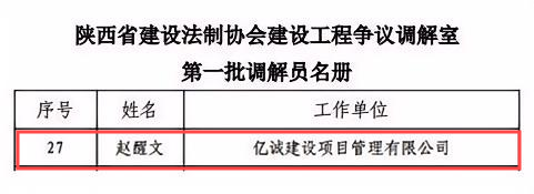 陜西省建設法制協會建設工程爭議調解室第一批調解員名冊(1).png